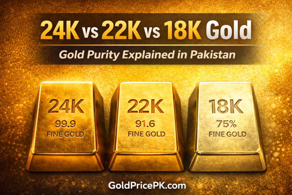 Difference Between 24K, 22K & 18K Gold Explained 1 Difference Between 24K, vs 22K Gold