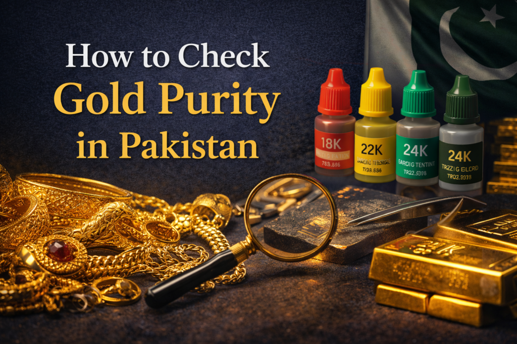 How to Check Gold Purity in Pakistan – Complete Buyer’s Guide 1 How to Check Gold Purity in Pakistan